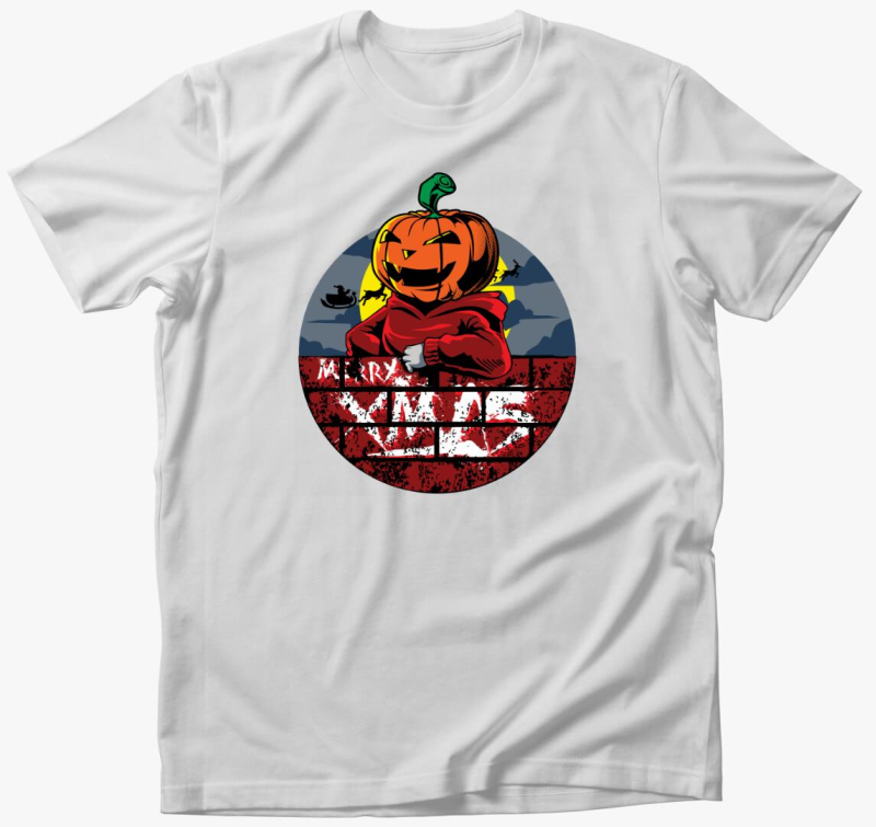 Halloween-i karácsony póló