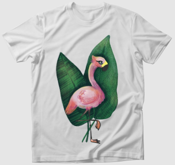 Flamingós póló