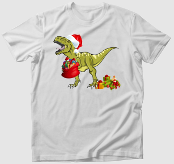 T-Rex karácsonyos póló