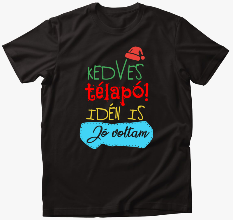 Kedves télapó póló