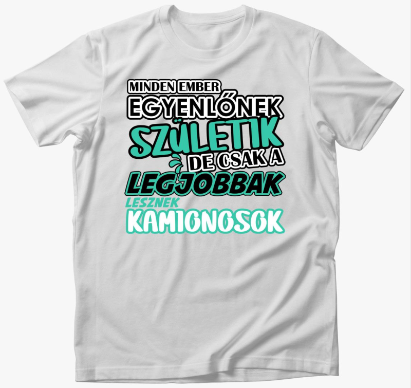 Egyenlőnek születik kaminos póló