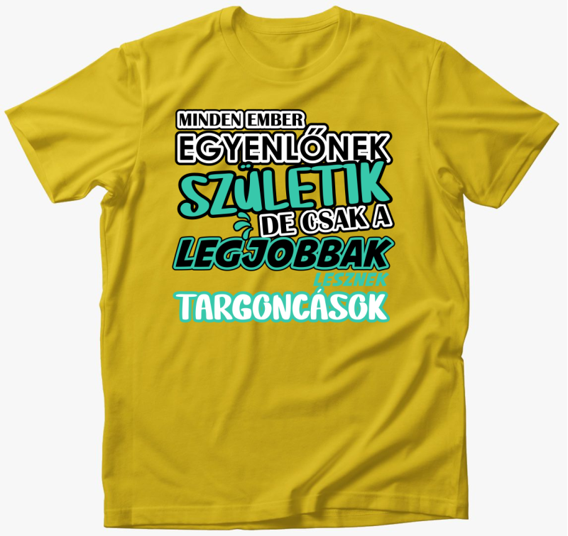 Egyenlőnek születik targoncás póló