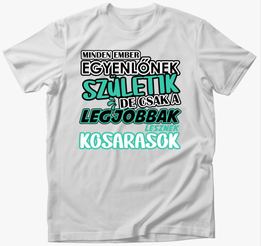 Egyenlőnek születik kosaras pó...