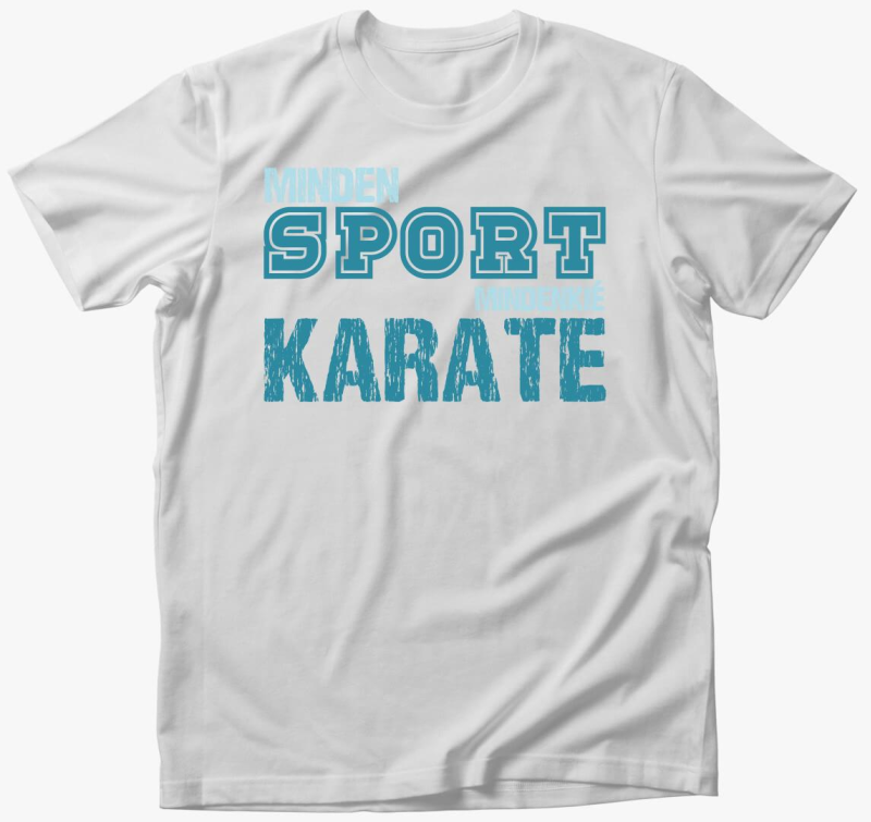 Minden sport karate póló