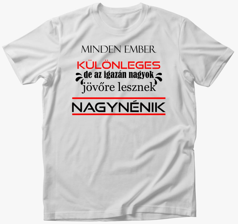 Különleges nagynéni  póló