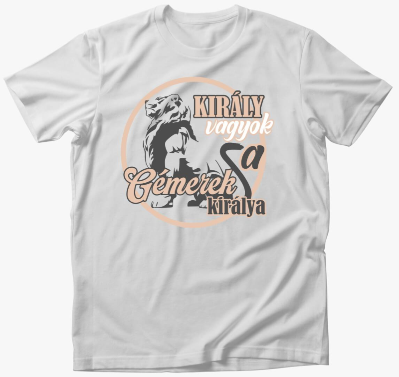 Király vagyok gamer póló