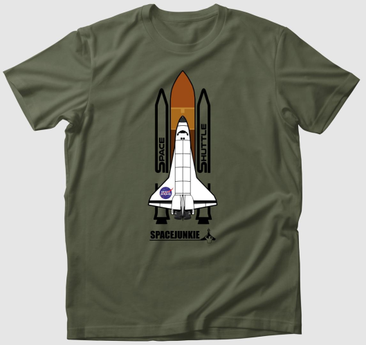 Spacejunkie Space Shuttle póló...