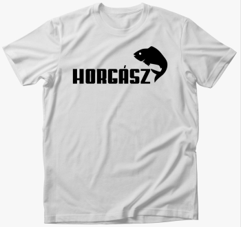 Horgász emblémás póló