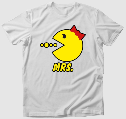 Mrs. Pac Man páros póló