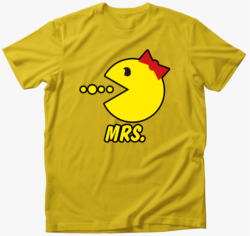 Mrs. Pac Man páros póló