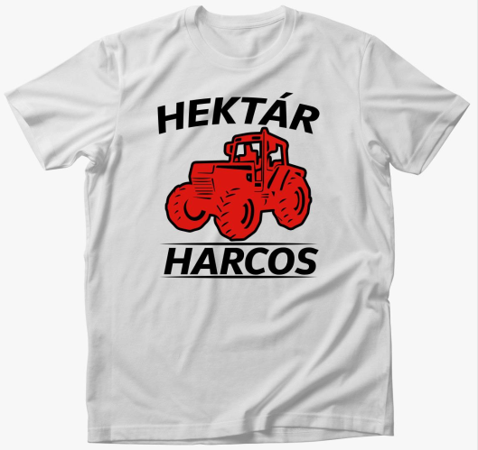 Hektár harcos traktoros póló...