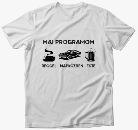 Napirend mai programom autózás...