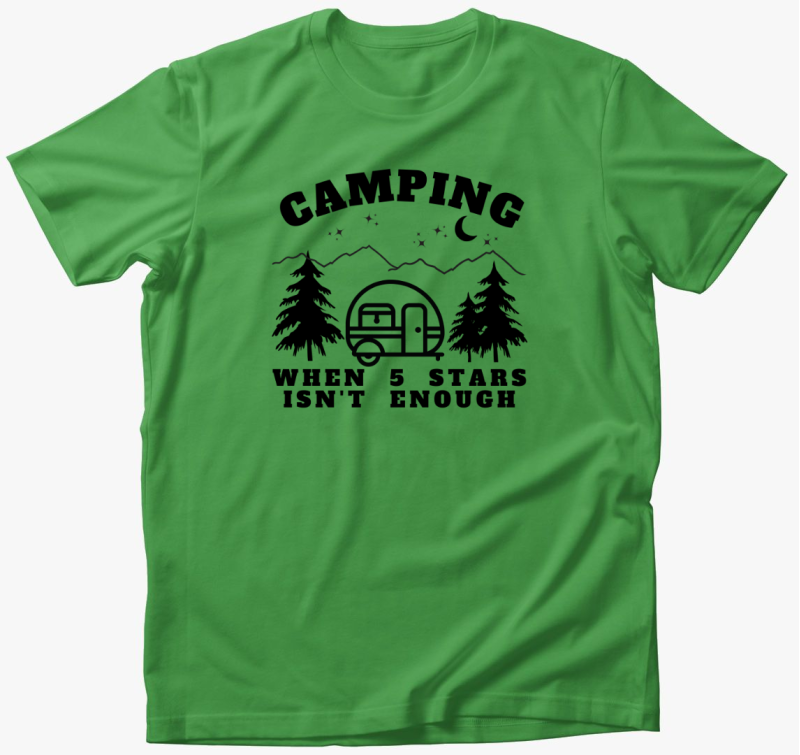 Lakókocsi - Mikor 5 csillag nem elég póló - angol  