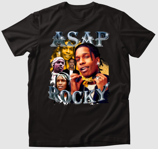 ASAP Rocky montázs póló