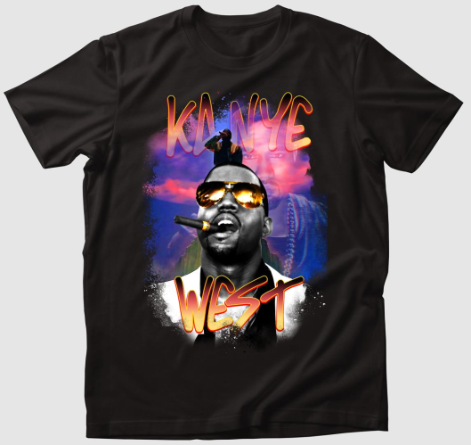 Szivaros Kanye West póló