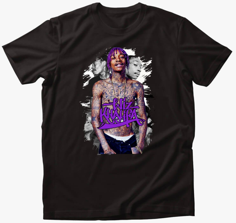 Wiz Khalifa portré 2 póló
