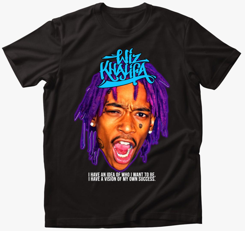 Wiz Khalifa arckép póló