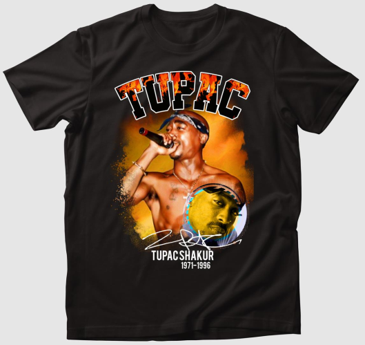 Tupac rapper póló