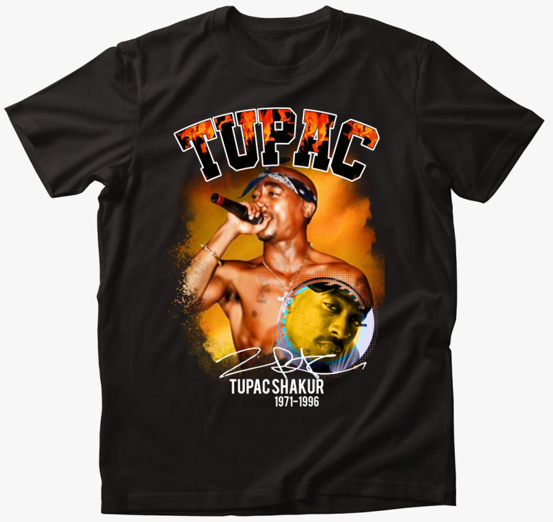 Tupac rapper póló