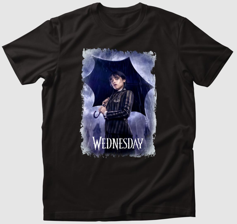 Wednesday Addams póló