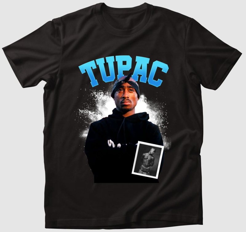 Tupac fénykép póló