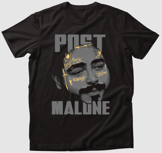 Post Malone rapper póló