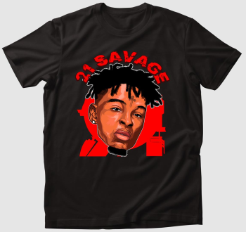 21 Savage arckép póló