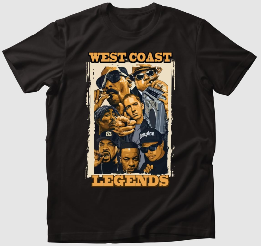 West Coast Legends póló
