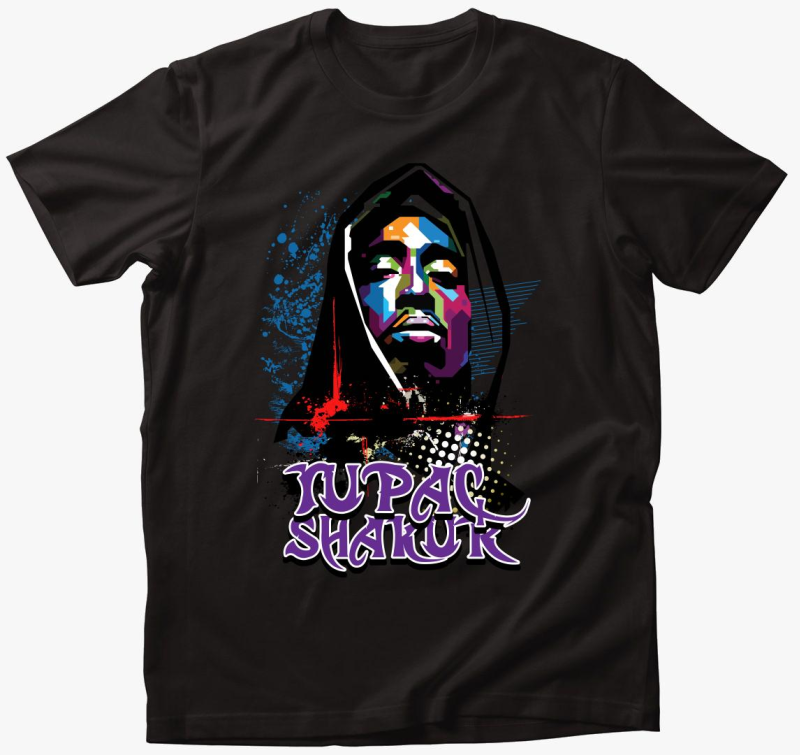 Tupac Amaru Shakur póló