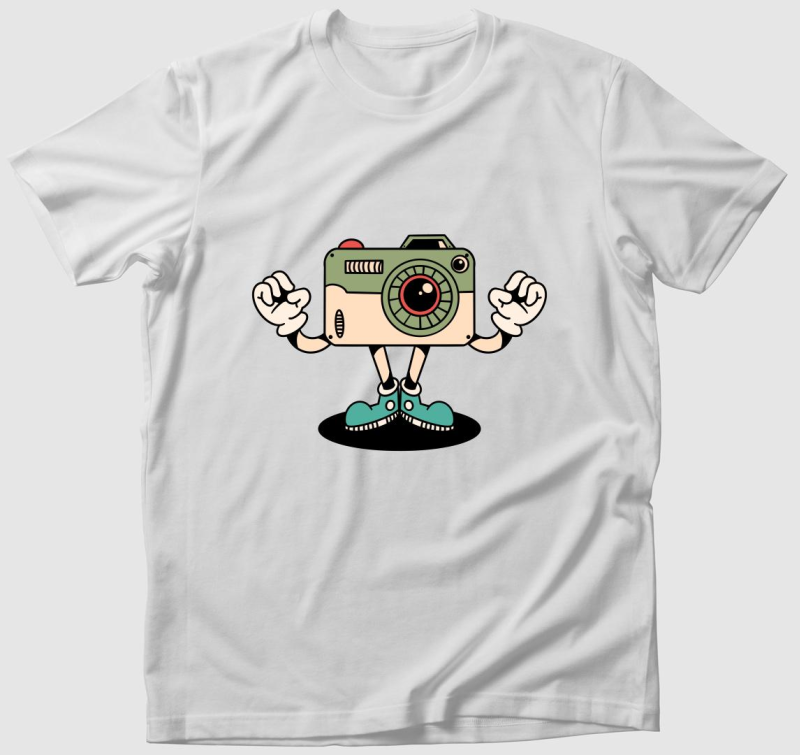 Fényképezőgépes póló