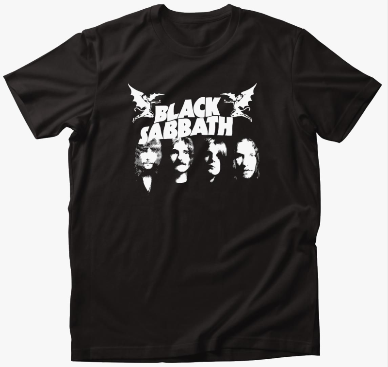 Black Sabbath tagok póló 