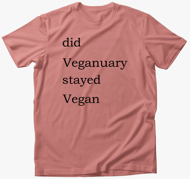 Did Veganuary póló