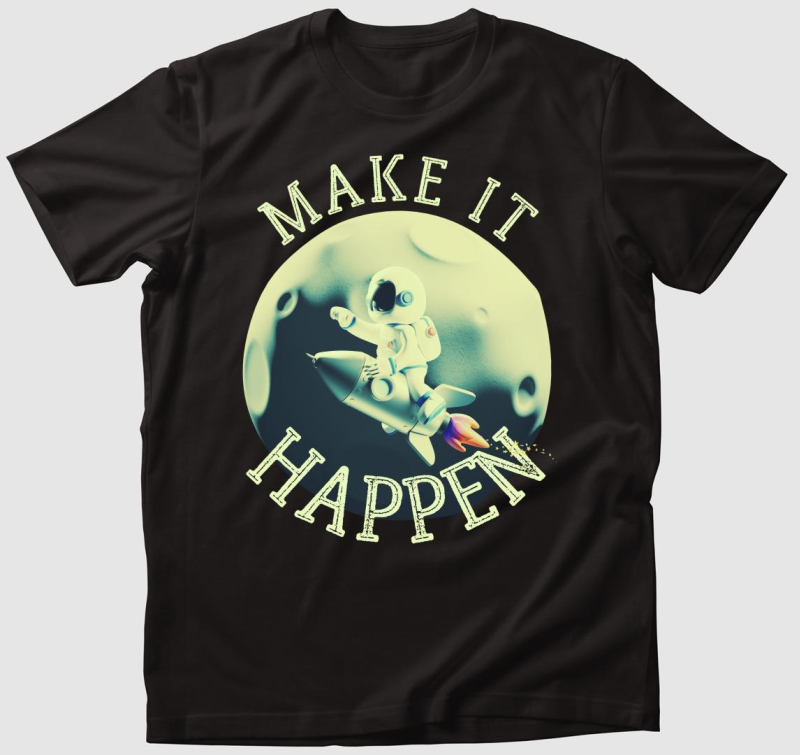 Asztronauta - Make it Happen II. póló
