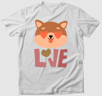 Love - Szerelmes kutyus póló