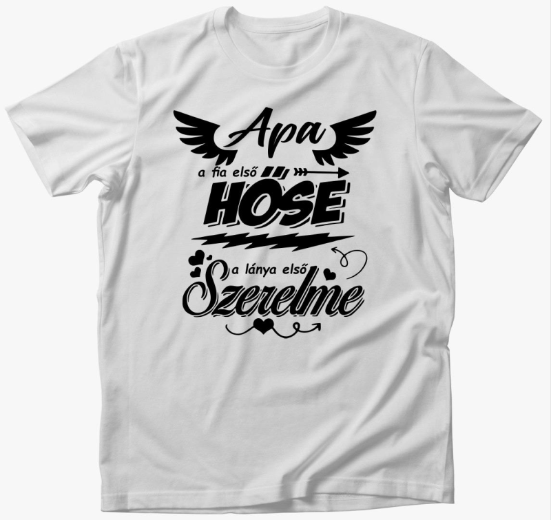 Apa fia hőse lánya szerelme póló