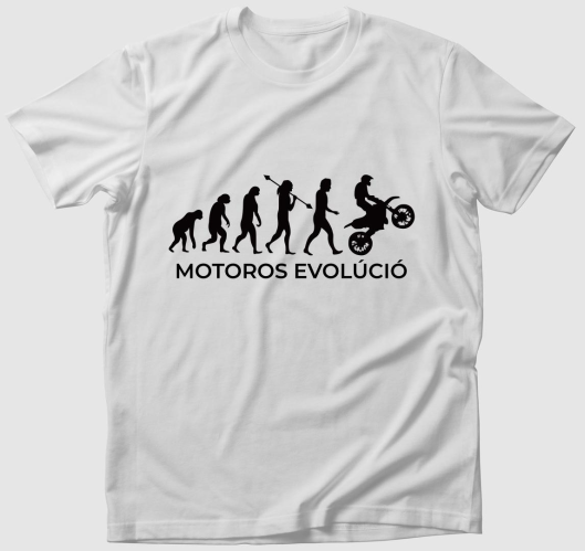 Motoros evolúció motor póló...