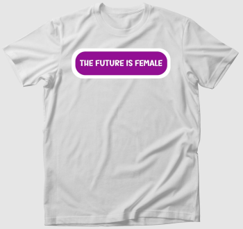 Future is female lila póló
