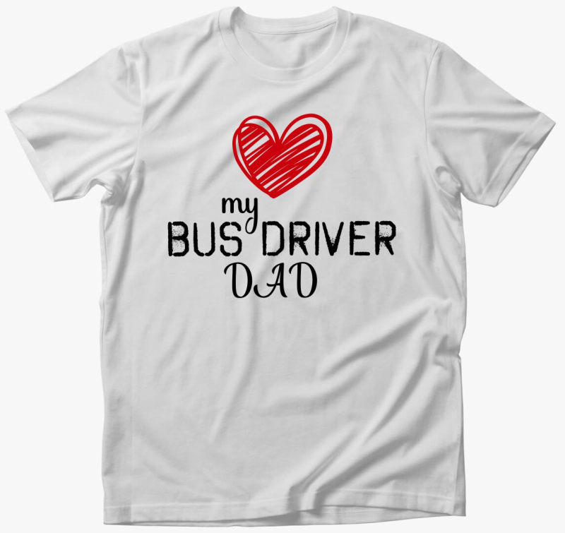 Buszsofőr apa póló