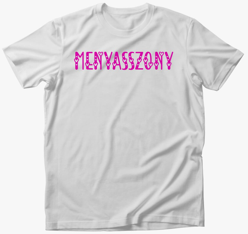 Menyasszony pink póló