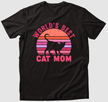 Best Cat Mom póló