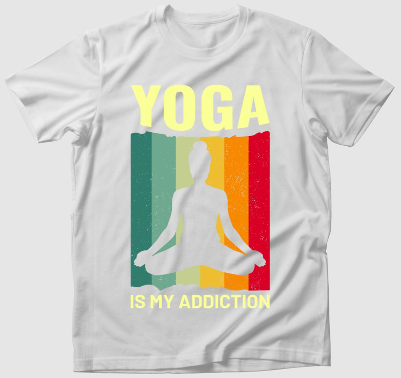 Yoga is my addiction póló
