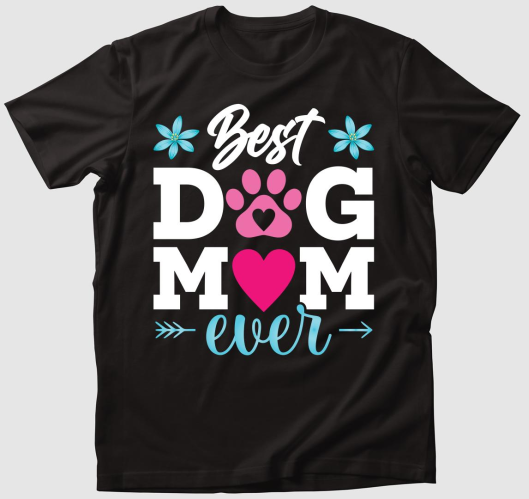 Best dog mom ever kutyás póló...