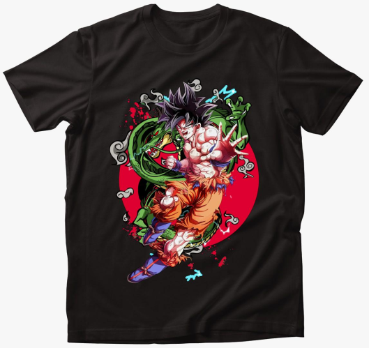 Dragon Ball Goku & Shenlong pó...