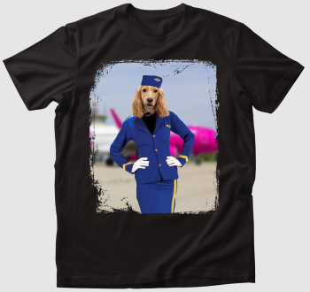Stewardess kutya póló