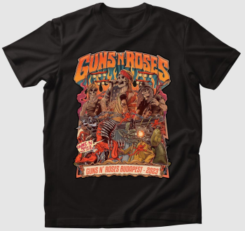 Guns N' Roses 2023 - Budapest póló