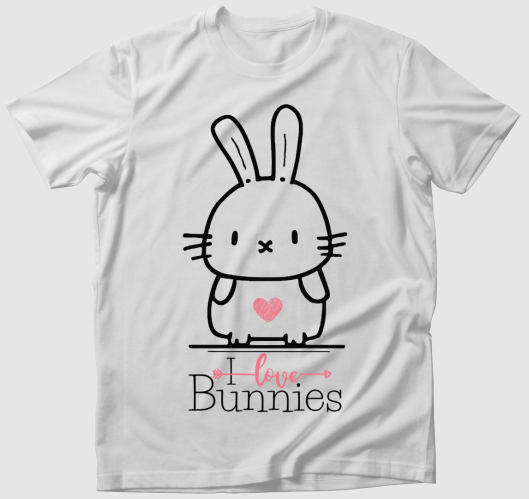 I love bunnies póló