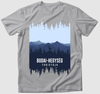 Budai- hegység turistája póló