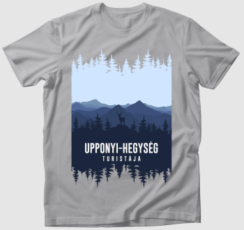 Upponyi-hegység turistája póló