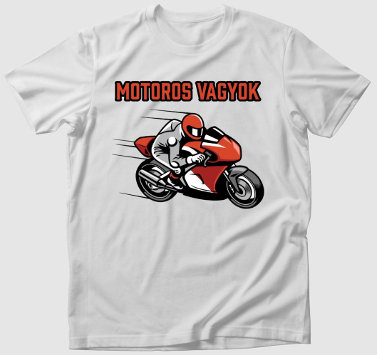 Motoros vagyok motor póló