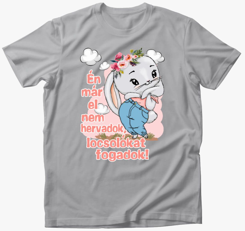 Húsvéti Nyuszilány bájos el nem hervadok póló